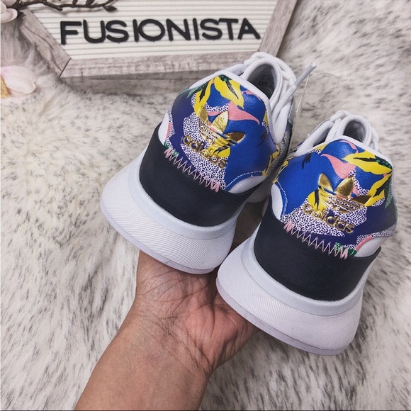 NWT ❤️ Rare Adidas Andridge SL White 6W - Picture 2 of 6